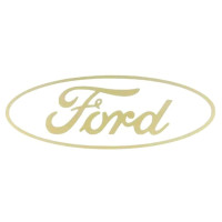 LAFC MLS Ford Logo Patch Metallic Gold 23/25