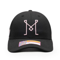 Fan Ink Inter Miami CF Black Standard Adjustable Hat