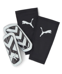 Puma ULTRA Flex Sleeve Soccer Shin Guards Black/White