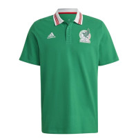 adidas Mexico Men's DNA Polo Shirt World Cup 2022