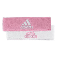 Interval Reversible Wristband - ligh pink/White