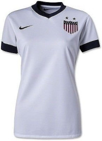 Nike USA Women's National Team Centennial Home Jersey 2013 100th Year Anniversary