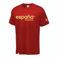 adidas Spain UEFA Euro 2012 Futbol/Soccer All Together Adult T-Shirt